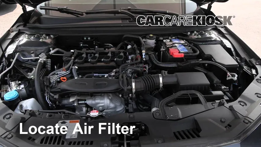 2023 Honda Accord LX 1.5L 4 Cyl. Turbo Filtro de aire (motor)